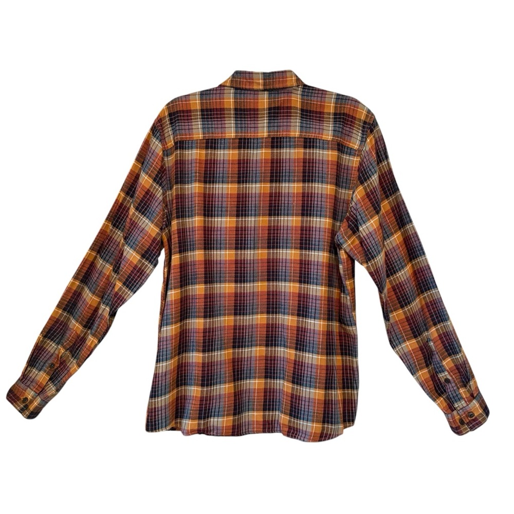 PATAGONIA Cotton Fjord Flannel 
Tartan Plaid Button Down Shirt, Sz M - Picture 4 of 14